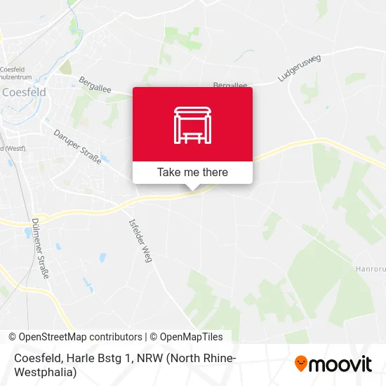 Coesfeld, Harle Bstg 1 map