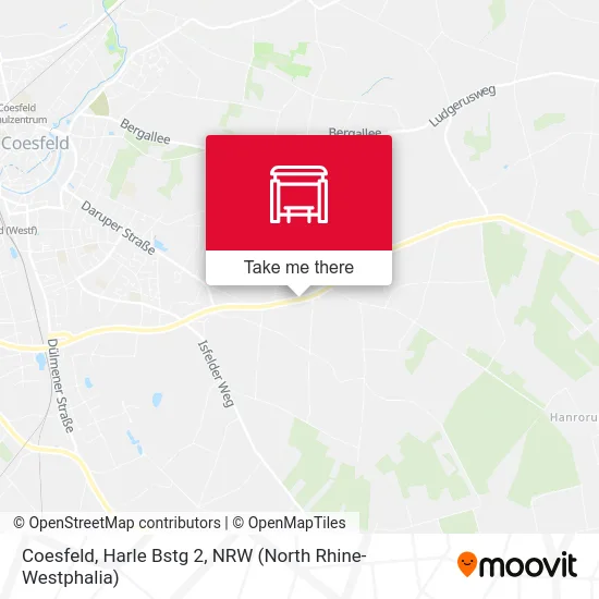 Coesfeld, Harle Bstg 2 map