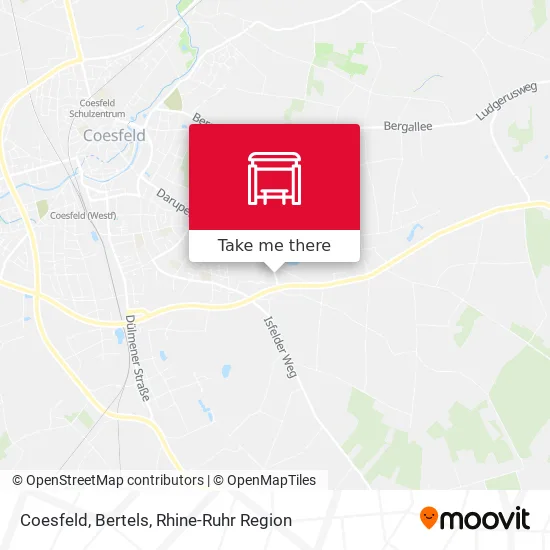 Карта Coesfeld, Bertels