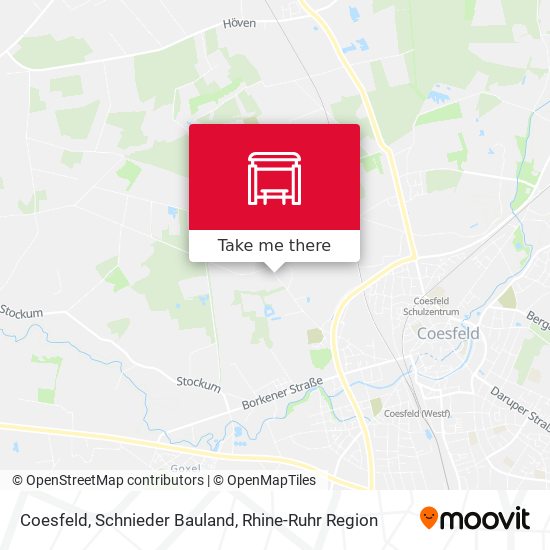 Coesfeld, Schnieder Bauland map