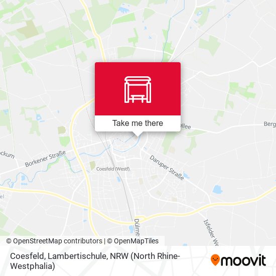 Coesfeld, Lambertischule map