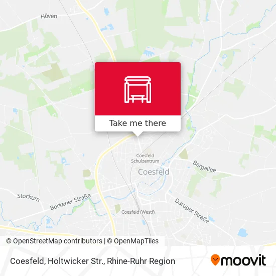 Coesfeld, Holtwicker Str. map