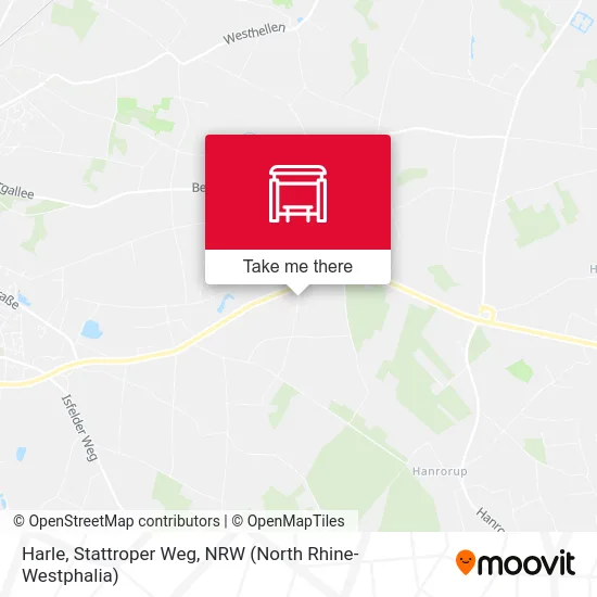 Harle, Stattroper Weg map