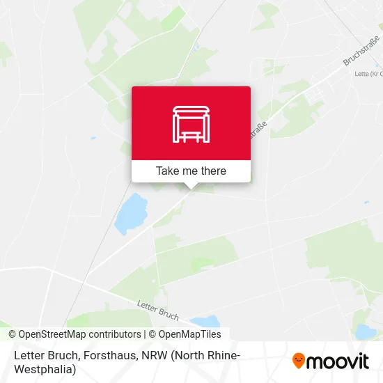Карта Letter Bruch, Forsthaus