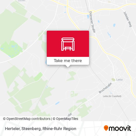 Карта Herteler, Steenberg