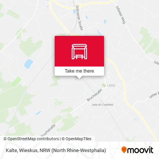 Карта Kalte, Wieskus