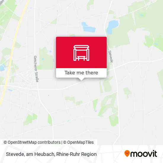 Карта Stevede, am Heubach