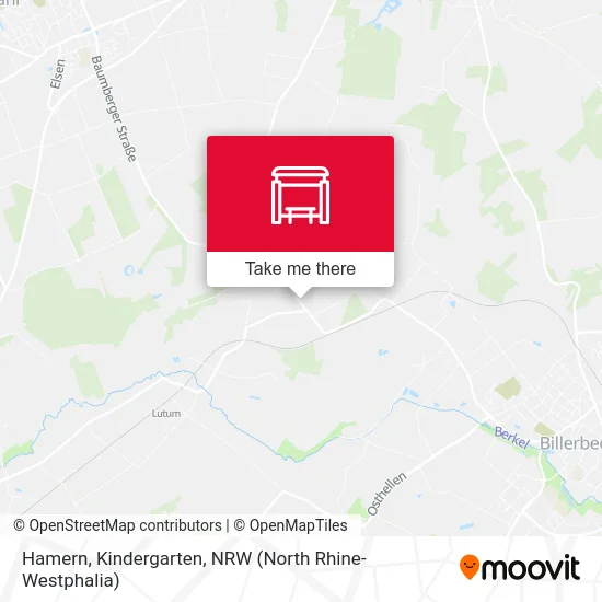 Hamern, Kindergarten map