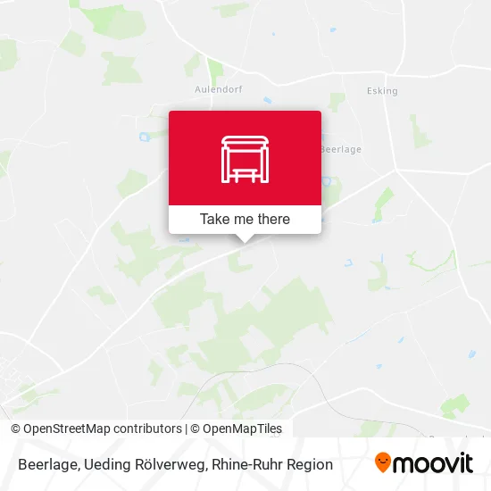 Карта Beerlage, Ueding Rölverweg