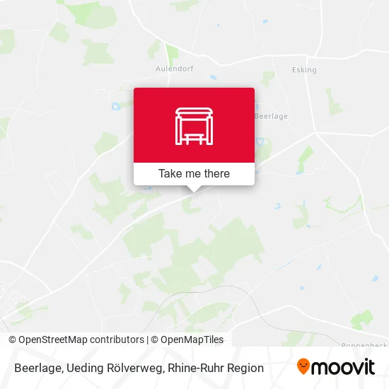 Карта Beerlage, Ueding Rölverweg