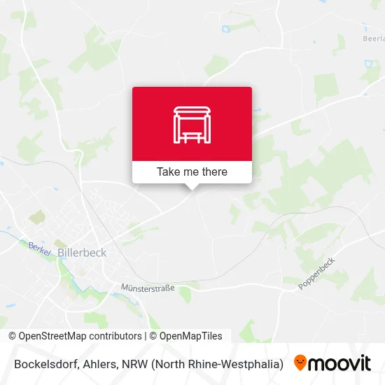 Bockelsdorf, Ahlers map