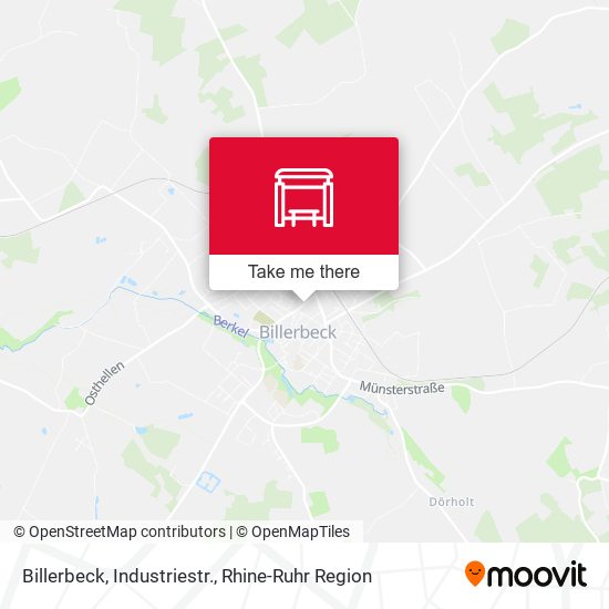 Billerbeck, Industriestr. map