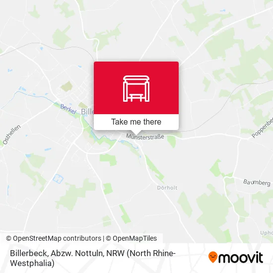 Карта Billerbeck, Abzw. Nottuln