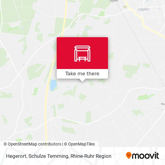 Hegerort, Schulze Temming map