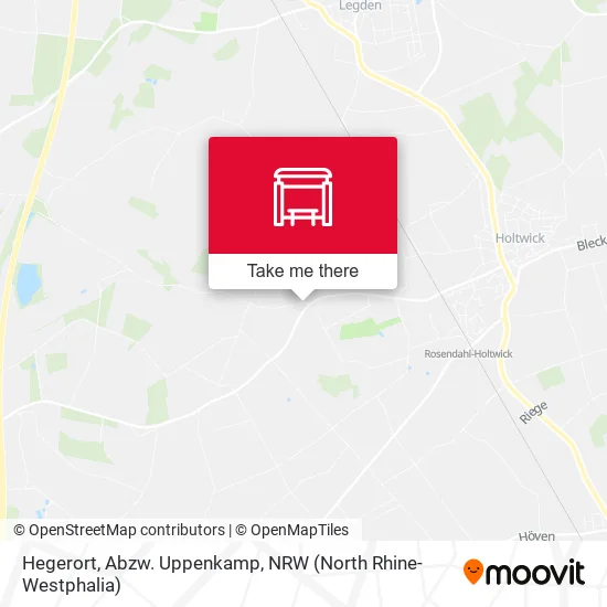 Карта Hegerort, Abzw. Uppenkamp