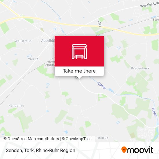 Карта Senden, Tork