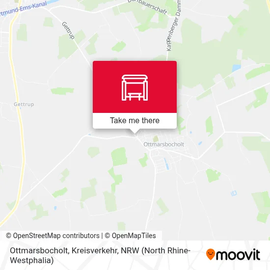 Ottmarsbocholt, Kreisverkehr map