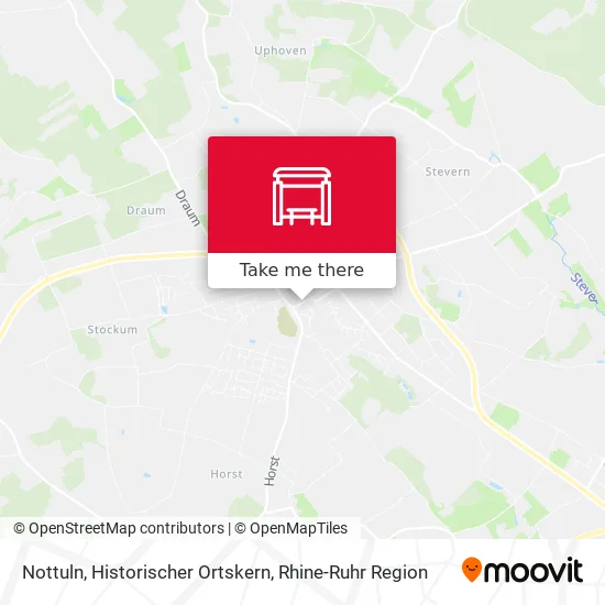 Карта Nottuln, Historischer Ortskern