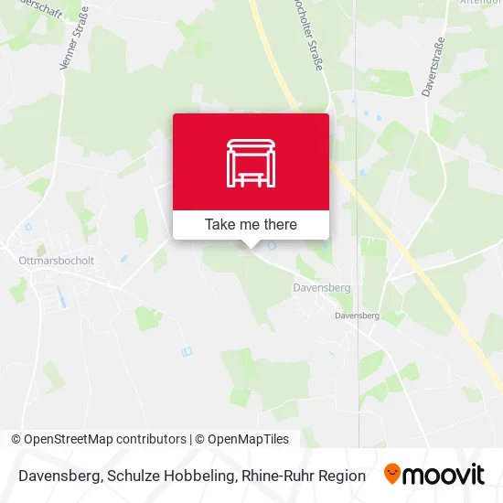 Карта Davensberg, Schulze Hobbeling