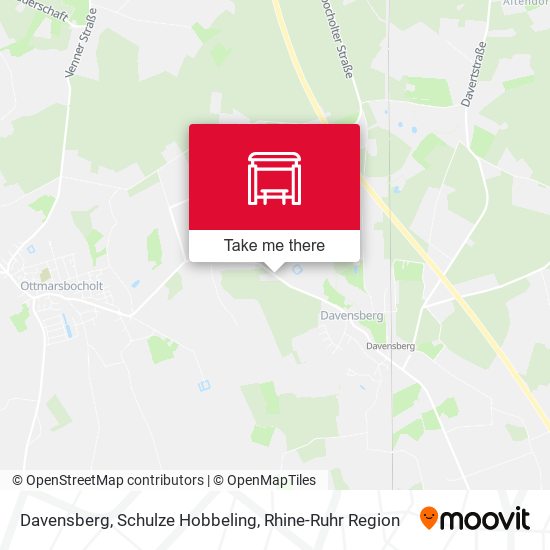 Davensberg, Schulze Hobbeling map