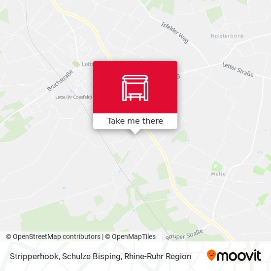 Stripperhook, Schulze Bisping map