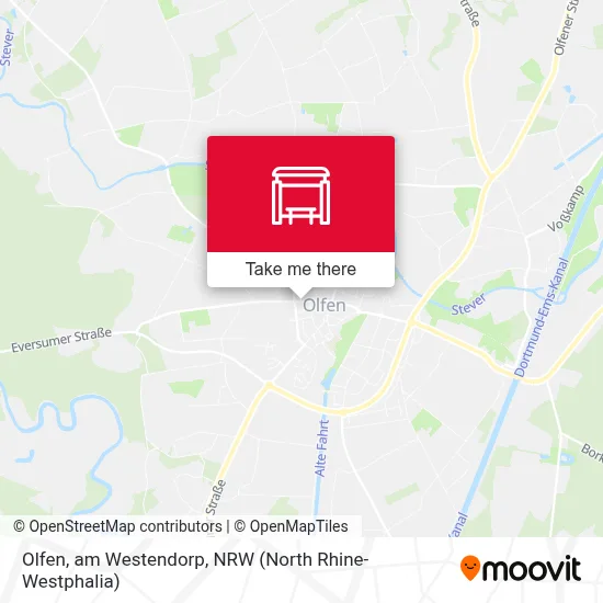 Olfen, am Westendorp map
