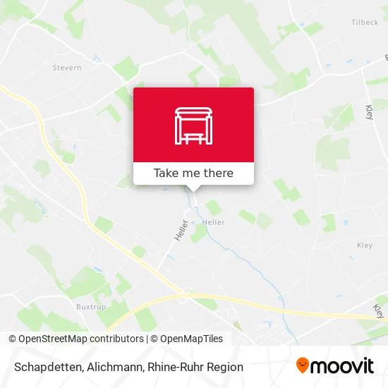 Карта Schapdetten, Alichmann