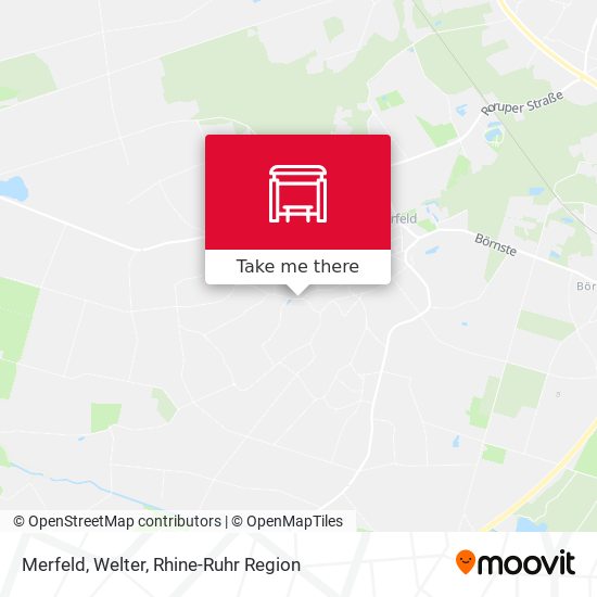 Карта Merfeld, Welter