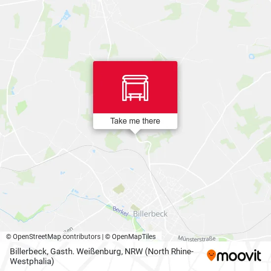 Карта Billerbeck, Gasth. Weißenburg