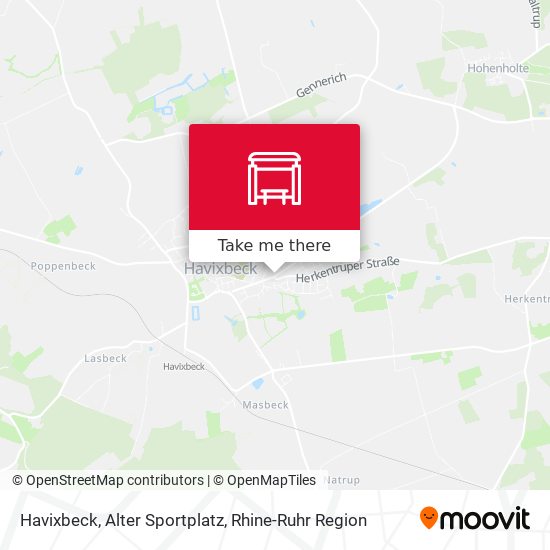 Havixbeck, Alter Sportplatz map