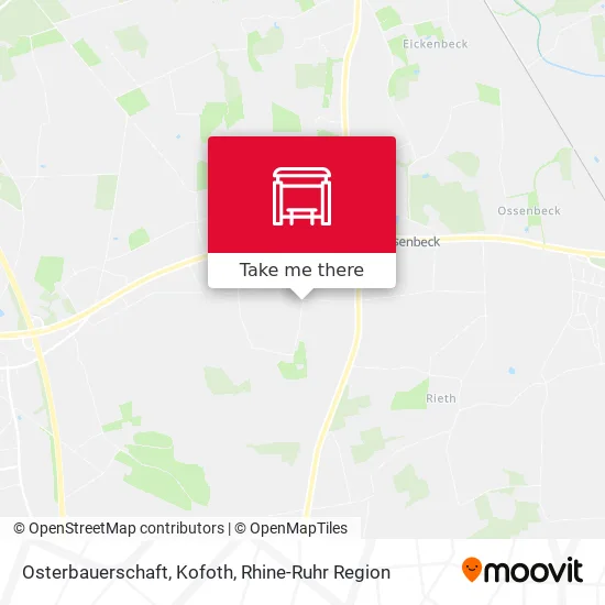 Карта Osterbauerschaft, Kofoth