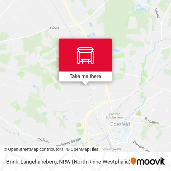 Карта Brink, Langehaneberg