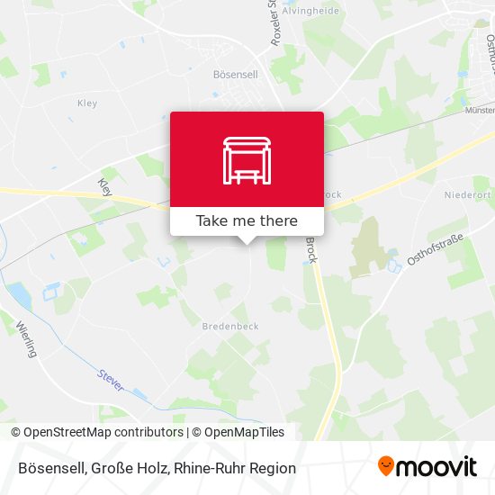 Bösensell, Große Holz map