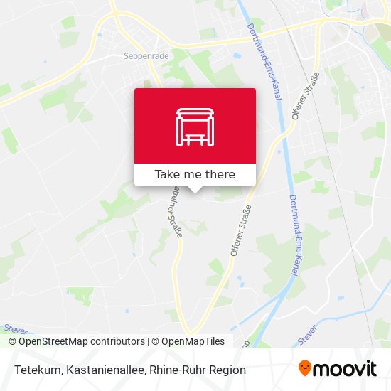 Tetekum, Kastanienallee map