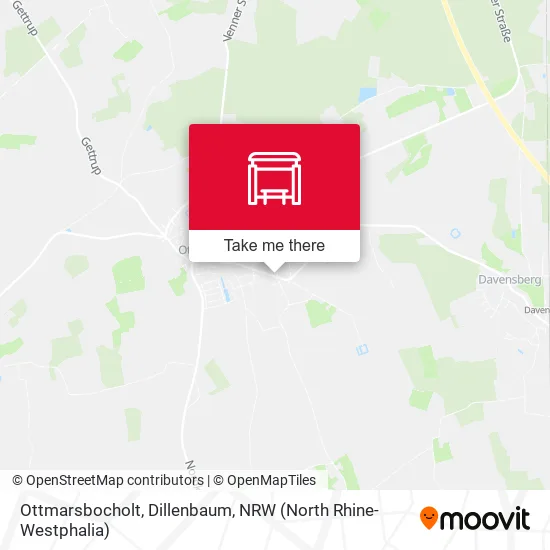 Карта Ottmarsbocholt, Dillenbaum