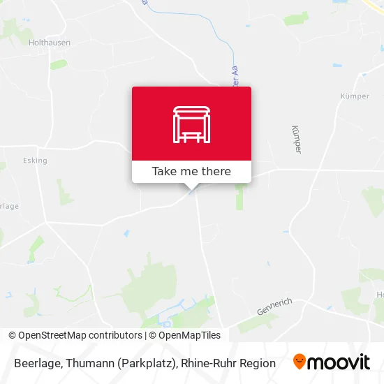 Карта Beerlage, Thumann (Parkplatz)