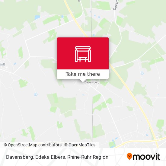 Карта Davensberg, Edeka Elbers