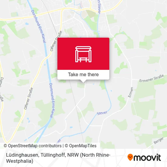 Lüdinghausen, Tüllinghoff map