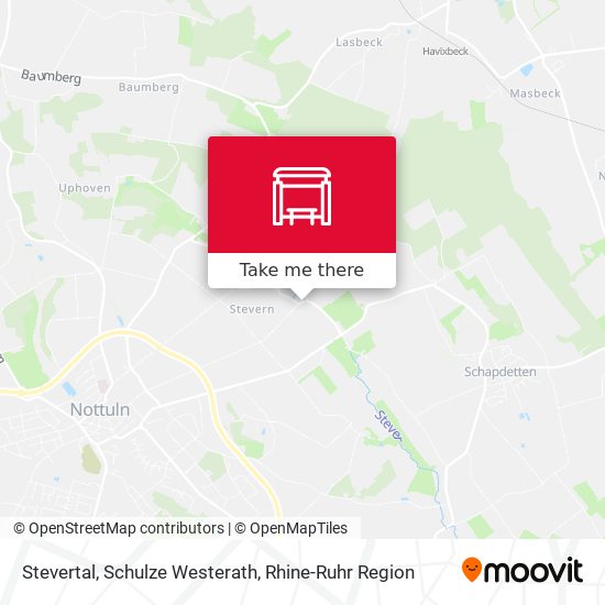 Карта Stevertal, Schulze Westerath