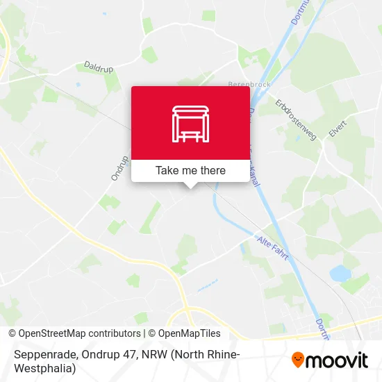 Seppenrade, Ondrup 47 map