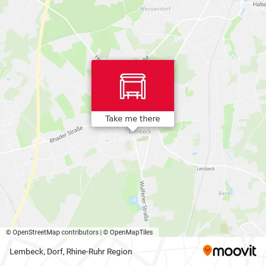 Карта Lembeck, Dorf