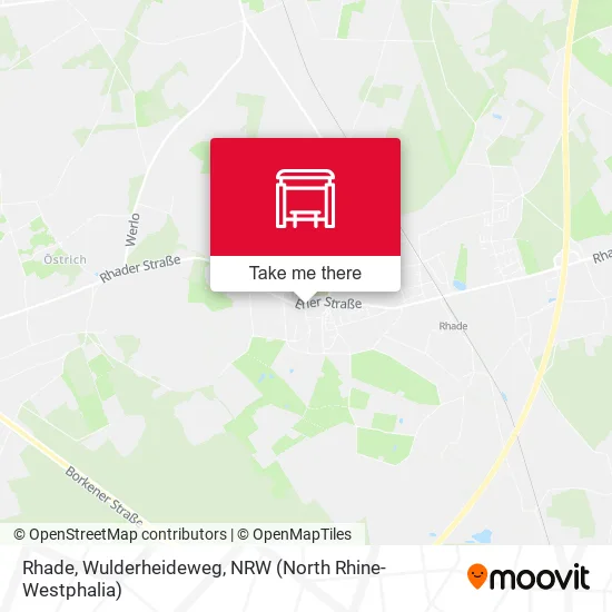 Карта Rhade, Wulderheideweg