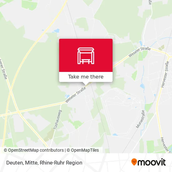 Карта Deuten, Mitte