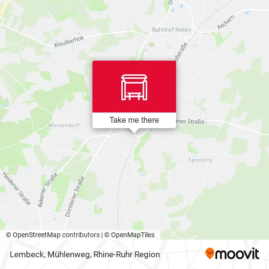 Карта Lembeck, Mühlenweg