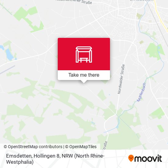 Emsdetten, Hollingen 8 map