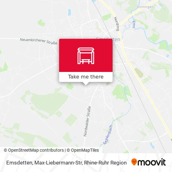 Карта Emsdetten, Max-Liebermann-Str
