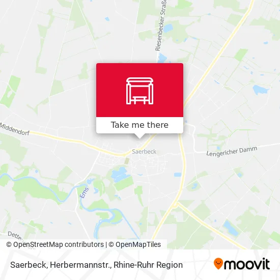 Карта Saerbeck, Herbermannstr.