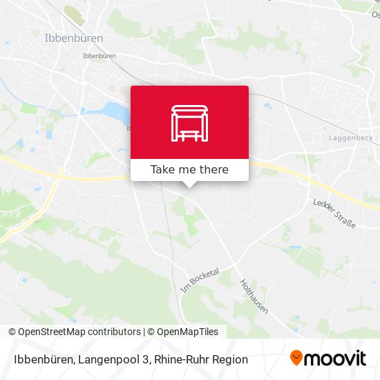 Ibbenbüren, Langenpool 3 map