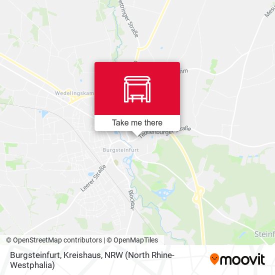 Burgsteinfurt, Kreishaus map