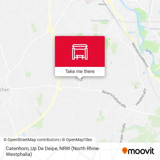 Карта Catenhorn, Up De Deipe